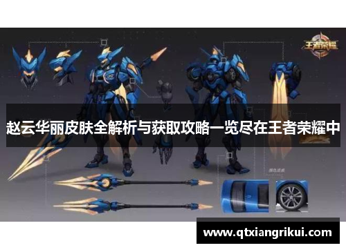 赵云华丽皮肤全解析与获取攻略一览尽在王者荣耀中